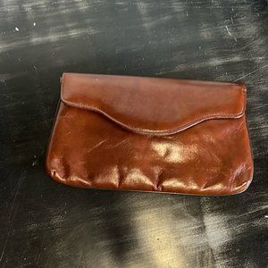 Vintage Brown Clutch